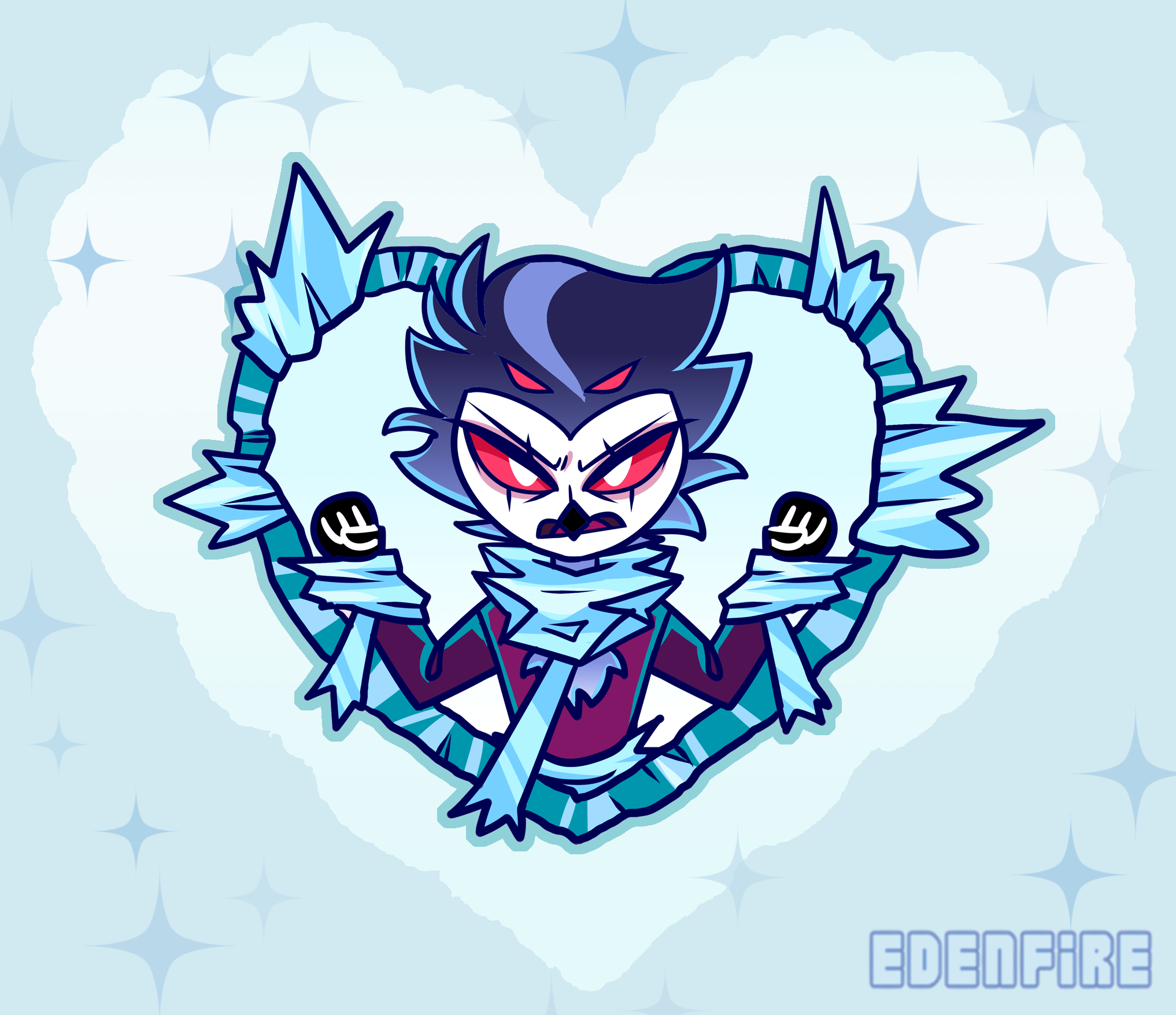 Stolas Do It P♥ssy - 2.25in Hard Enamel Pin - [PREORDER]