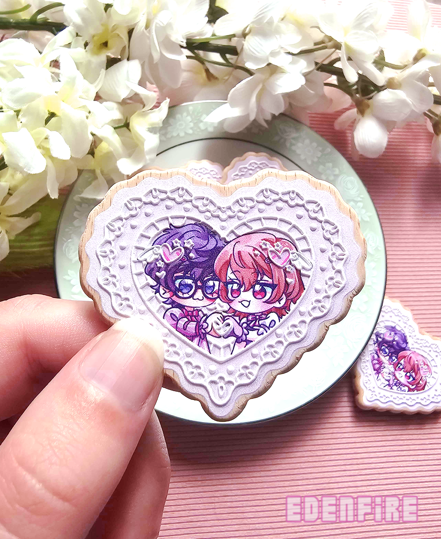 Shuake Cookie Embossed Wood Magnets - [PERSONA 5]