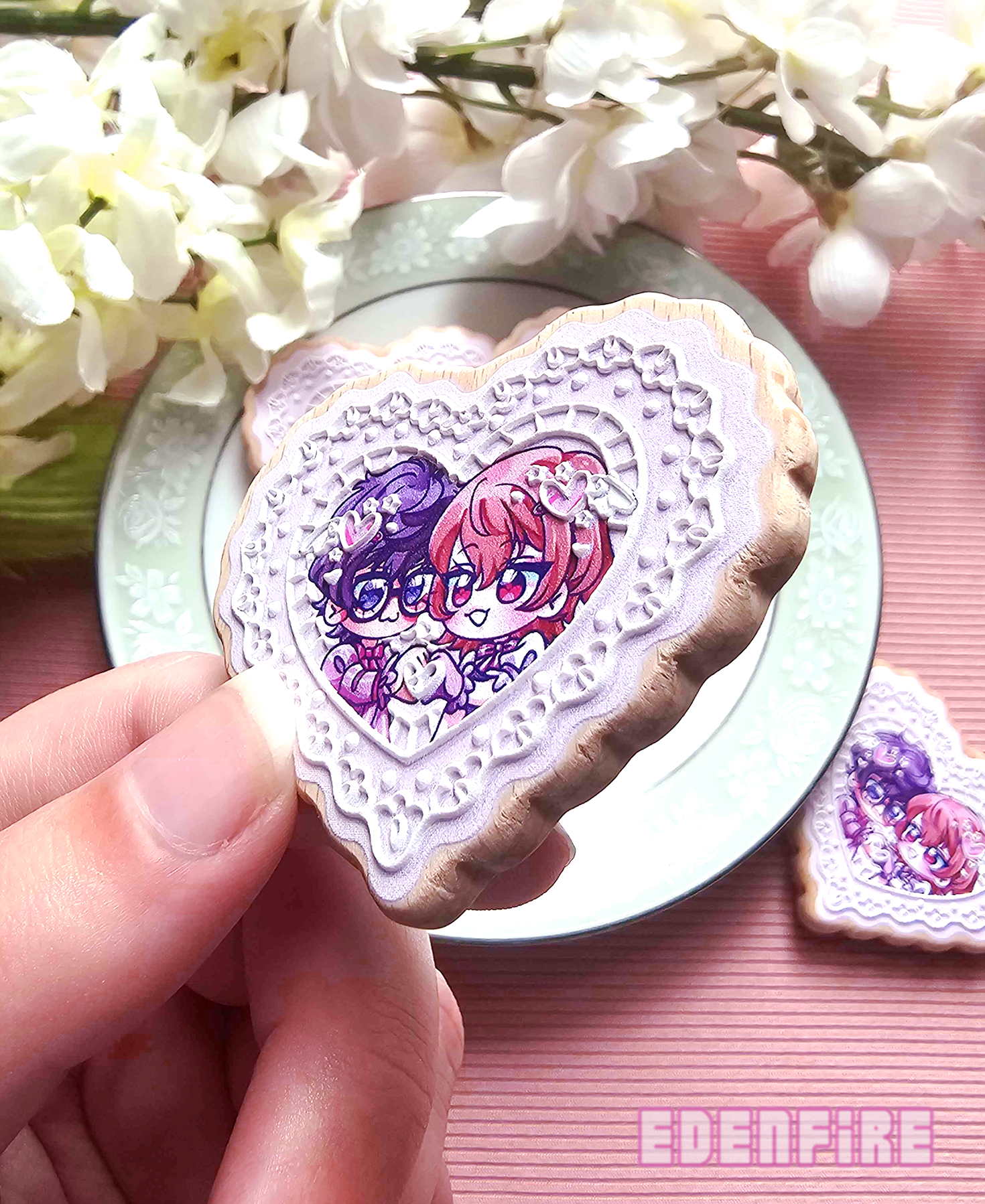 Shuake Cookie Embossed Wood Magnets - [PERSONA 5]