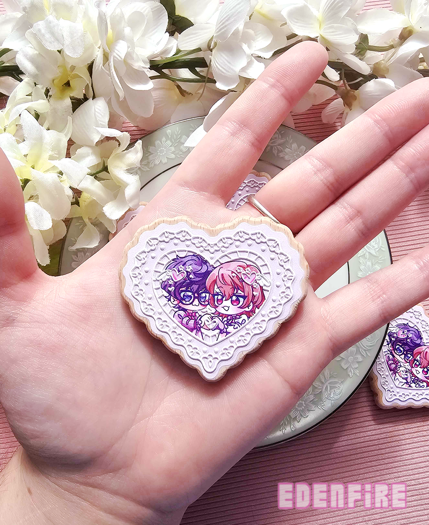 Shuake Cookie Embossed Wood Magnets - [PERSONA 5]