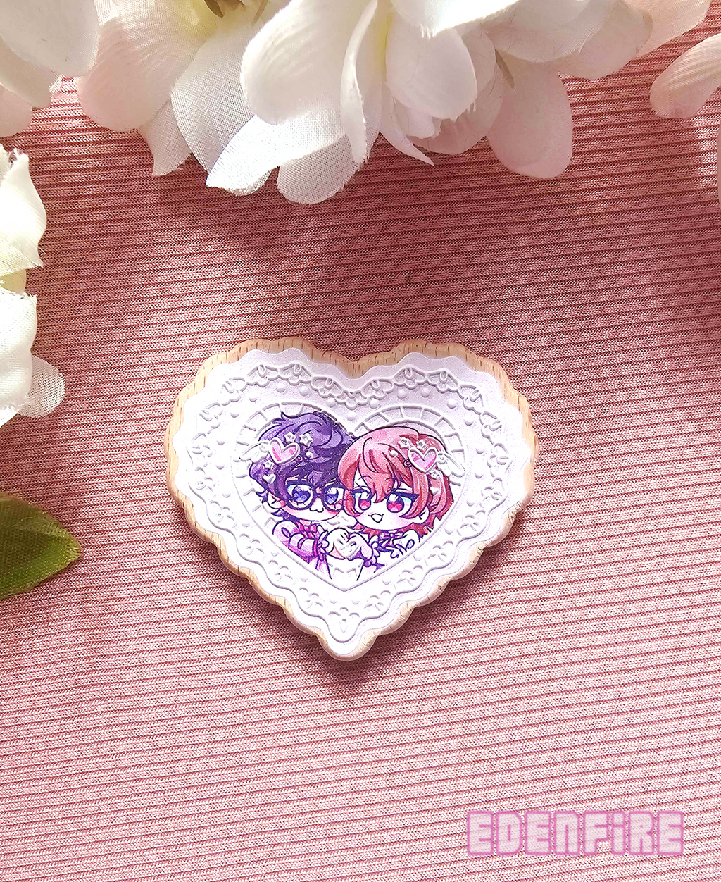 Shuake Cookie Embossed Wood Magnets - [PERSONA 5]